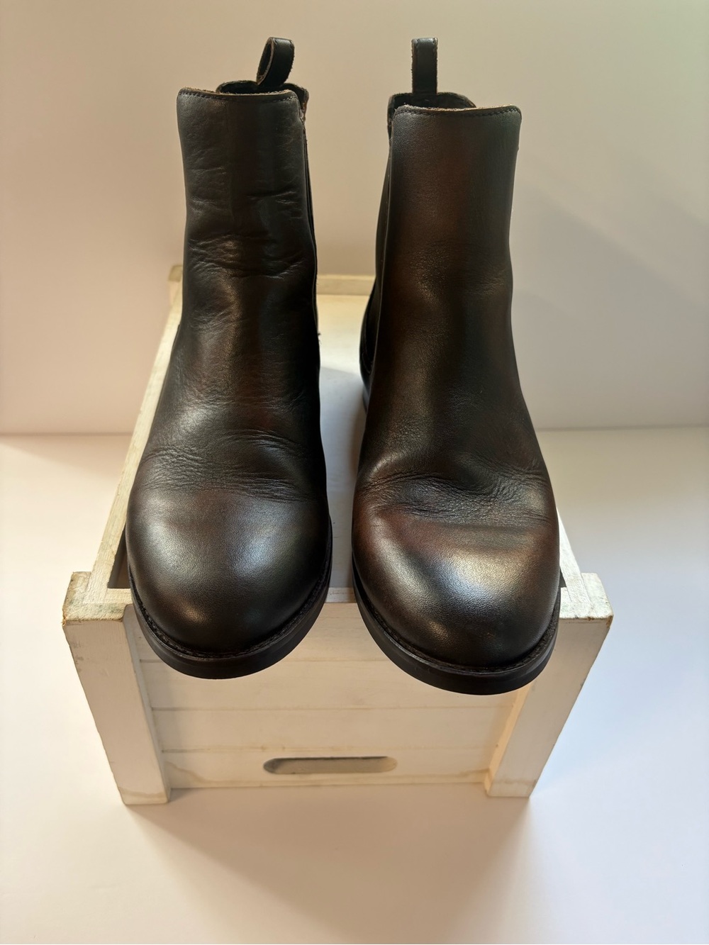 Thursday Boot Company Dark Brown Leather Chelsea Boots